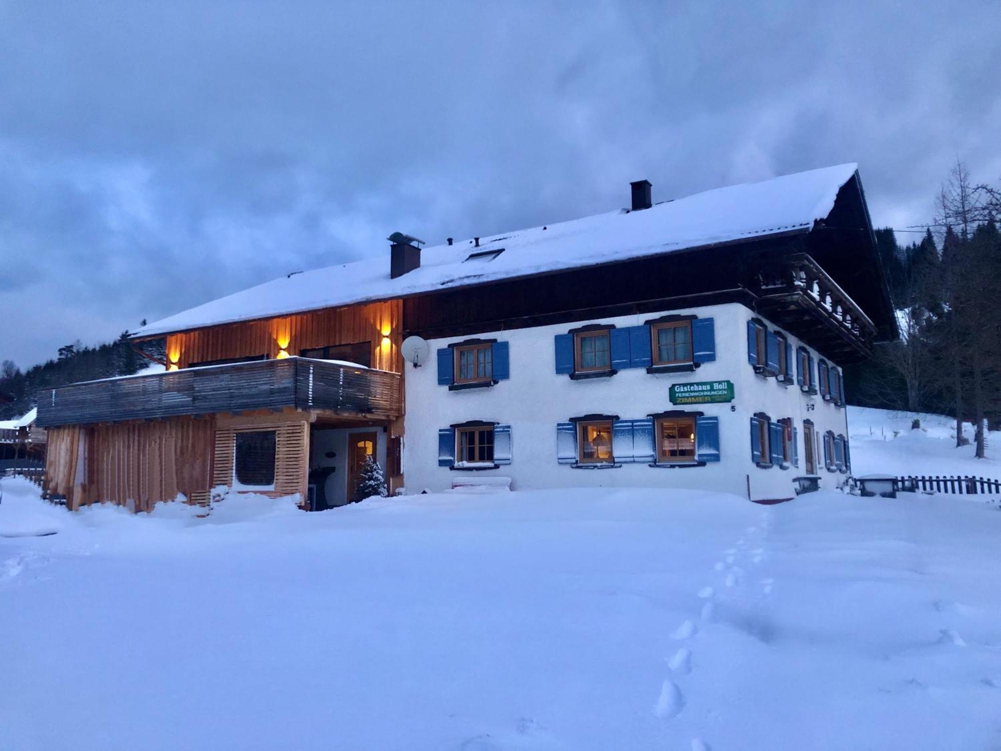 Gaestehaus Holl Schattwald Exteriér fotografie